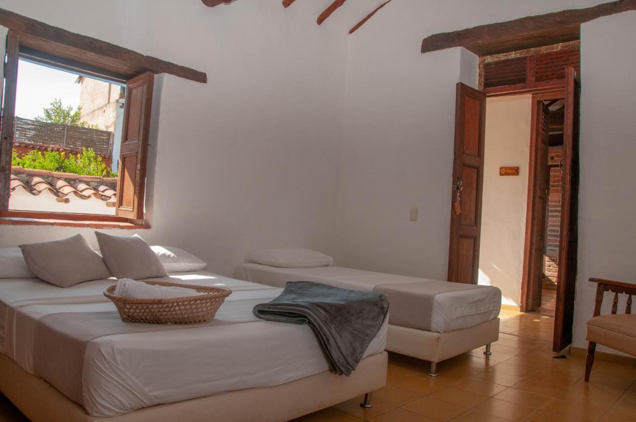 La Juanita Hostel Barichara Zewnętrze zdjęcie